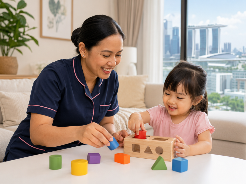 What Can and Cannot a Childcare Maid Do in Singapore?
